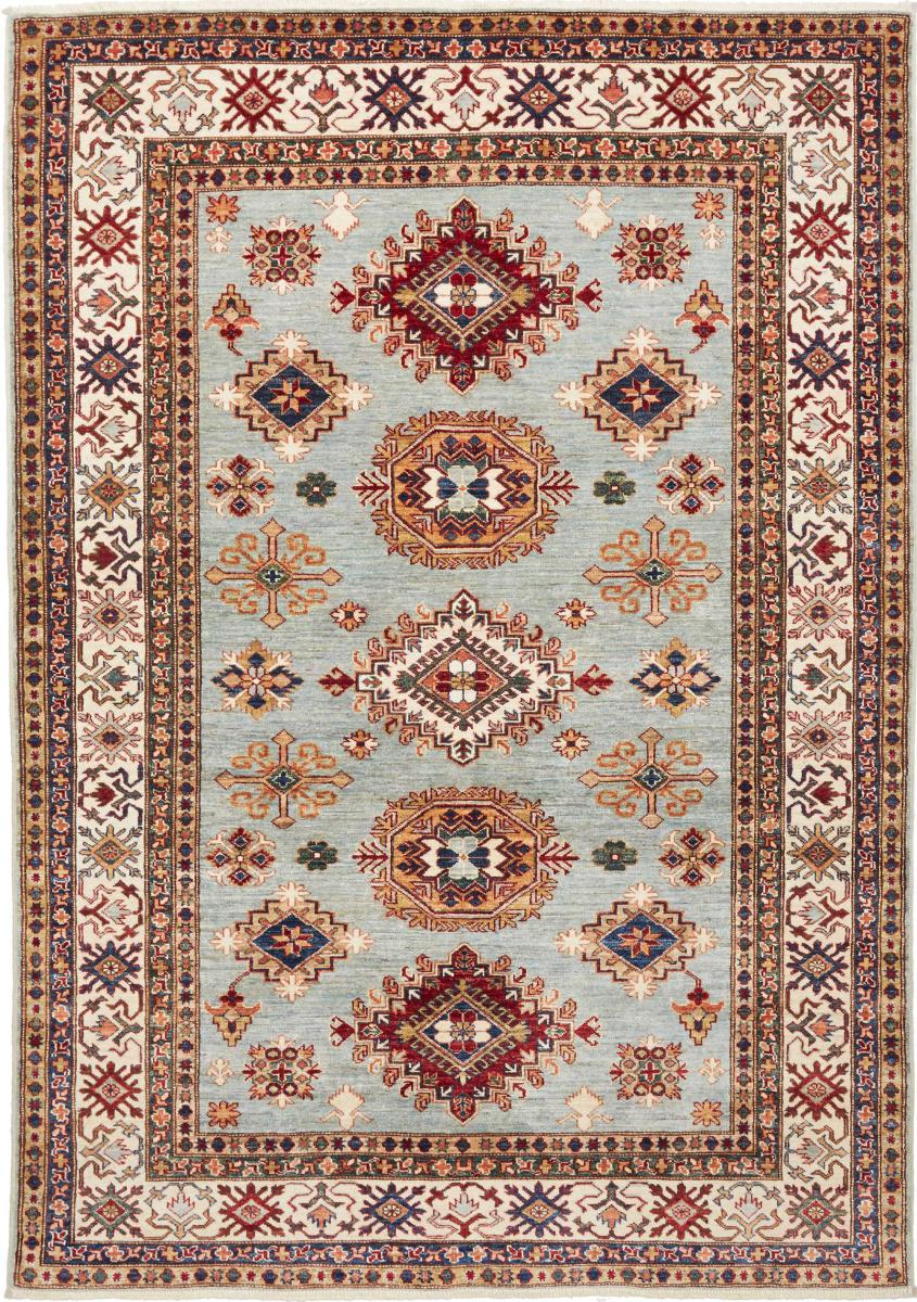Tapis pakistanais Kazak 247x172 247x172, Tapis persan Noué à la main