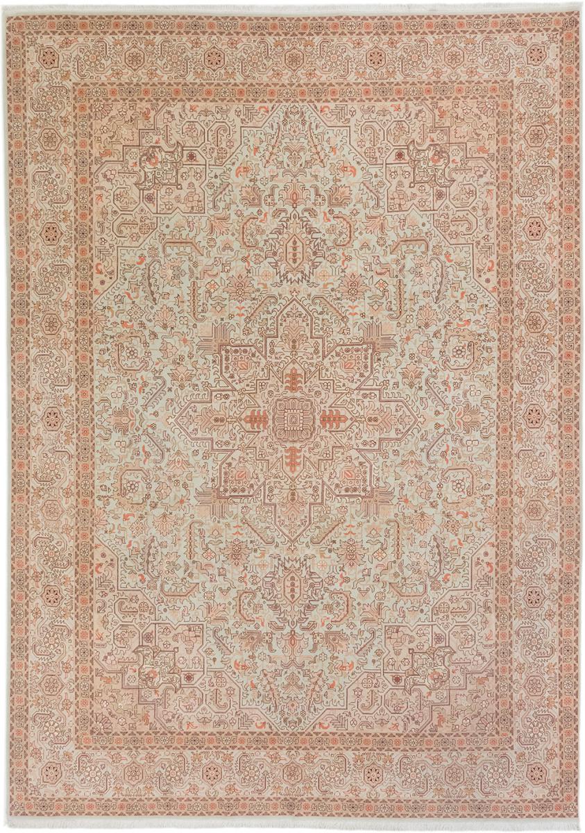 Persialainen matto Tabriz 50Raj 346x246 346x246, Persialainen matto Solmittu käsin