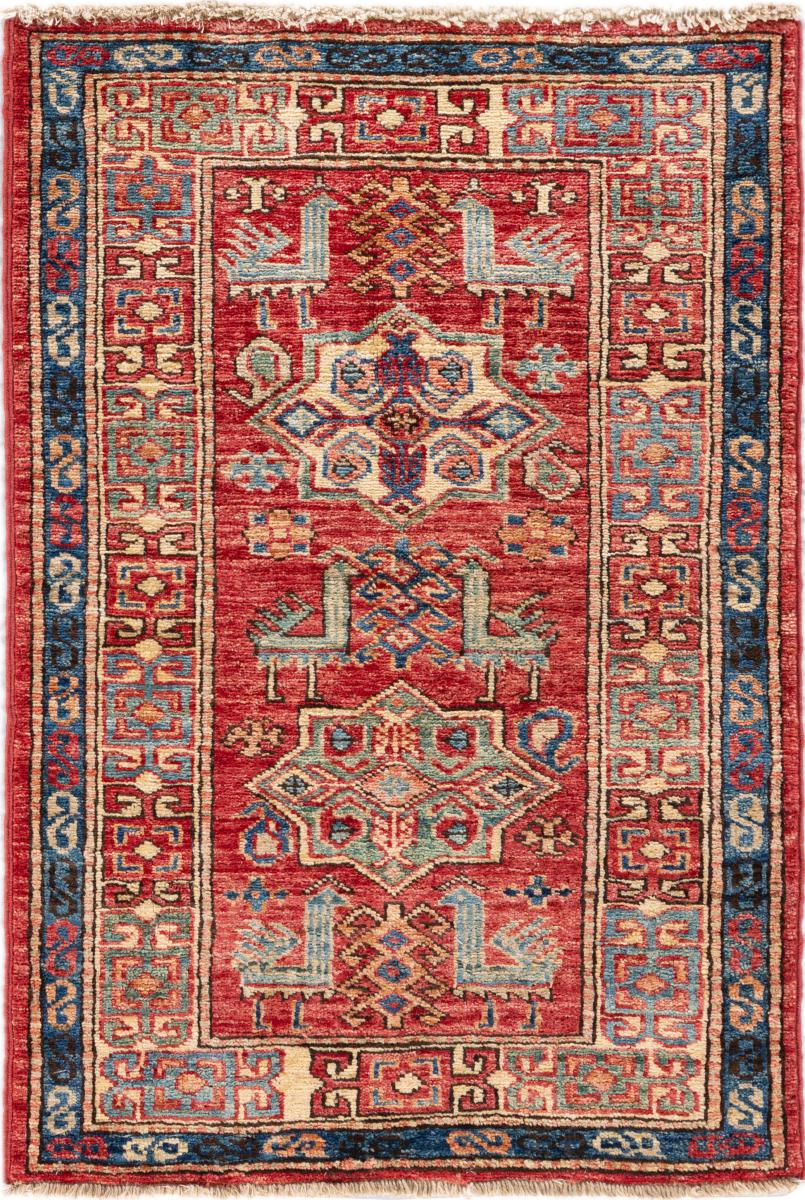 Afghansk teppe Super Kazak 87x58 87x58, Persisk teppe Knyttet for hånd