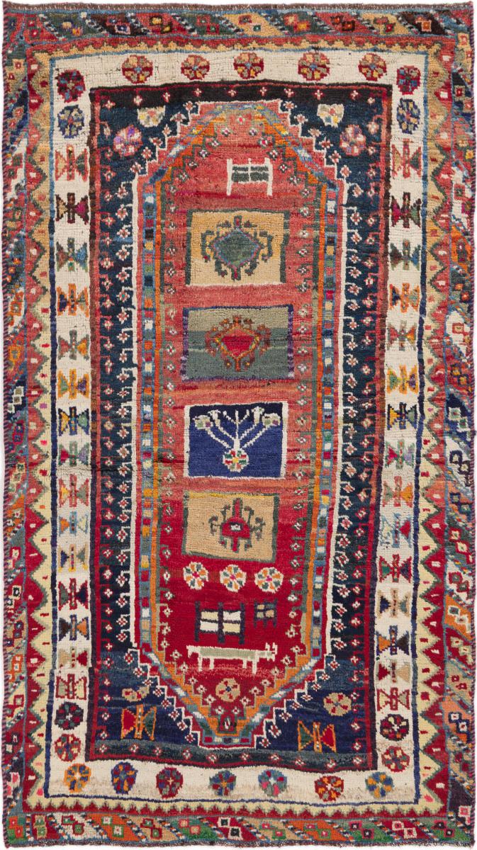 Tappeto persiano Persia Gabbeh Ghashghai 215x125 215x125, Tappeto persiano Annodato a mano