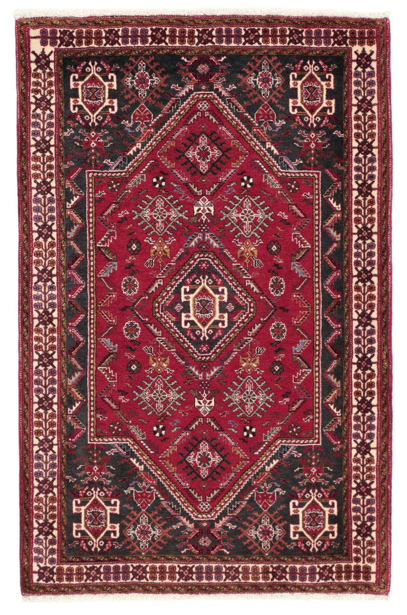 Tapete persa Kashkuli 127x81 127x81, Tapete persa Atado à mão