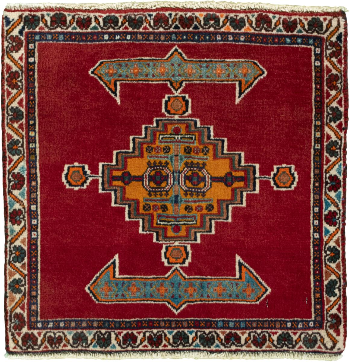 Persian Rug Shiraz 54x54 54x54, Persian Rug Knotted by hand