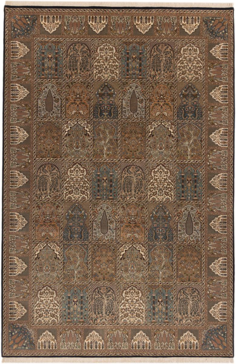 Indo rug Indo Tabriz 306x205 306x205, Persian Rug Knotted by hand