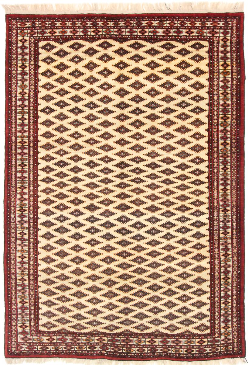 Tapete persa Turcomano 243x169 243x169, Tapete persa Atado à mão