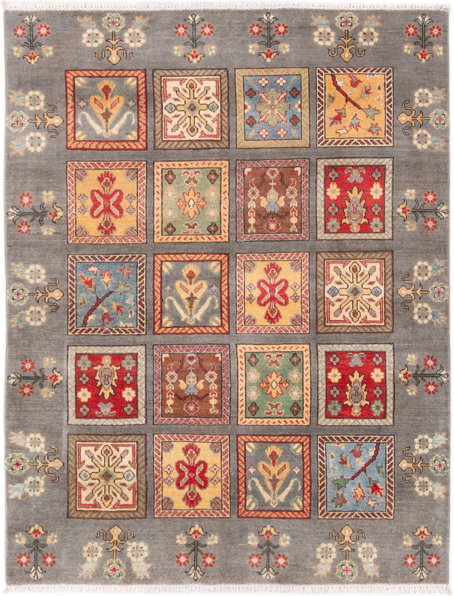 Πακιστανικό χαλί Kazak 192x149 192x149, Περσικό χαλί Χειροποίητο με κόμπους