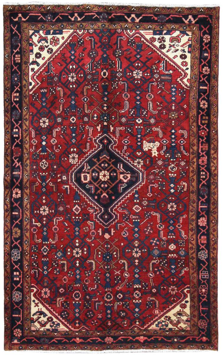 Persisk tæppe Hamadan 231x151 231x151, Persisk tæppe Knyttet i hånden