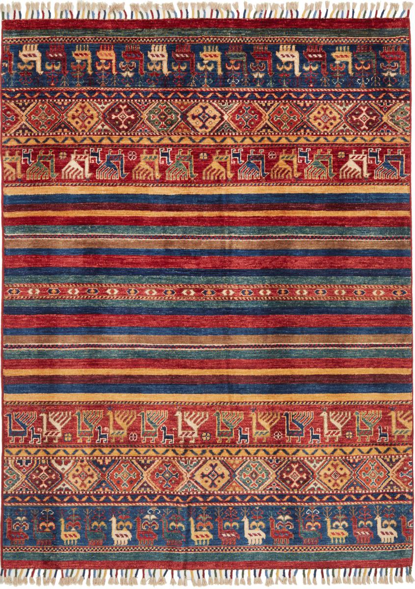 Pakistani rug Arijana Shaal 169x126 169x126, Persian Rug Knotted by hand