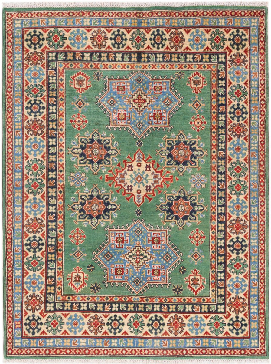 Pakistański dywan Kazak 201x157 201x157, Dywan perski Ręcznie tkany