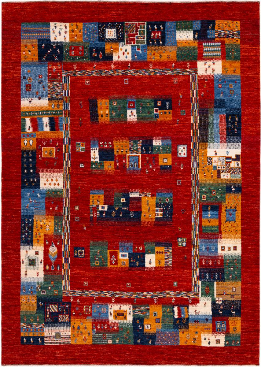 Tapete persa Persa Gabbeh Loribaft Nowbaft 251x179 251x179, Tapete persa Atado à mão