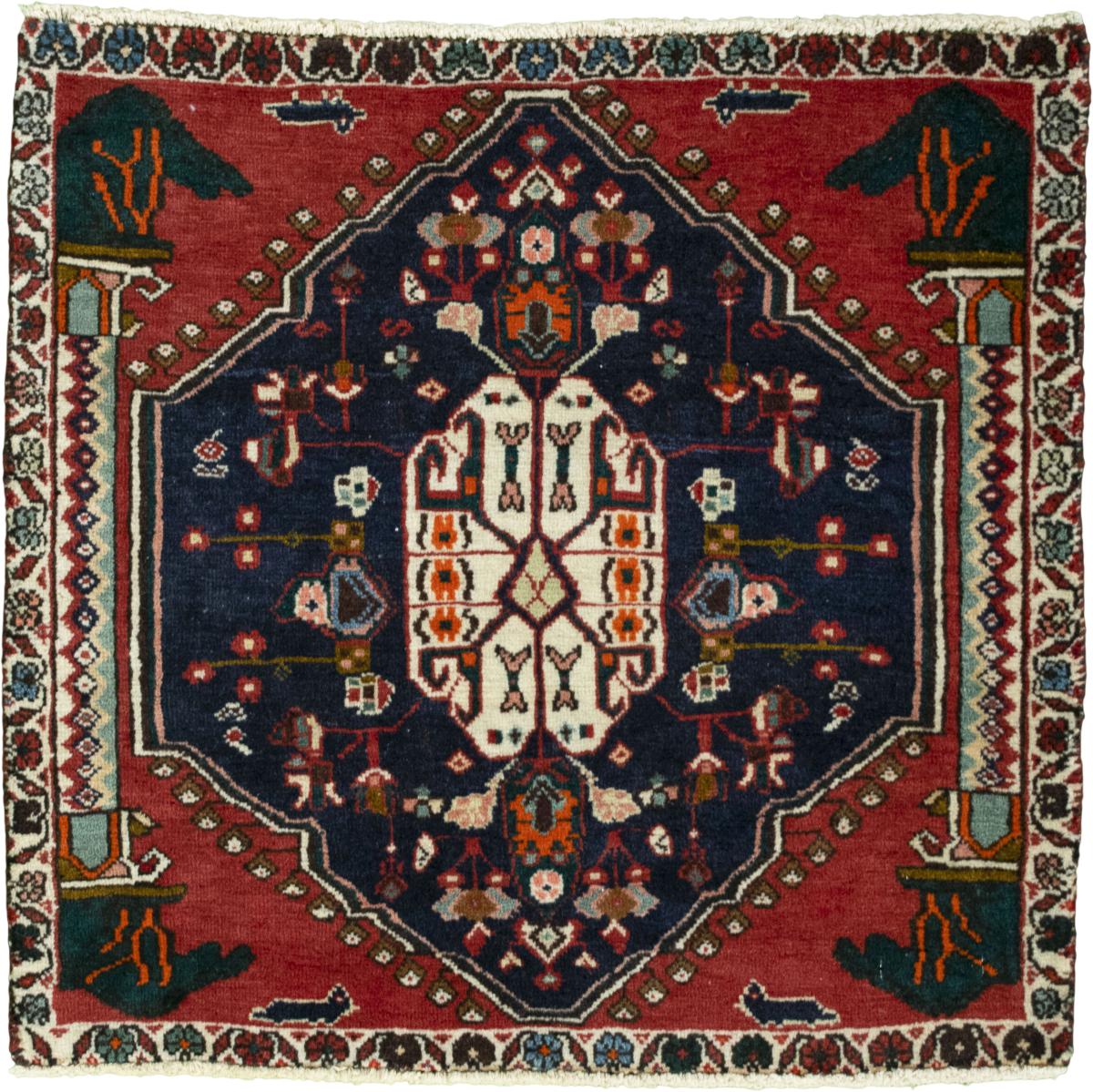 Persian Rug Shiraz 64x67 64x67, Persian Rug Knotted by hand
