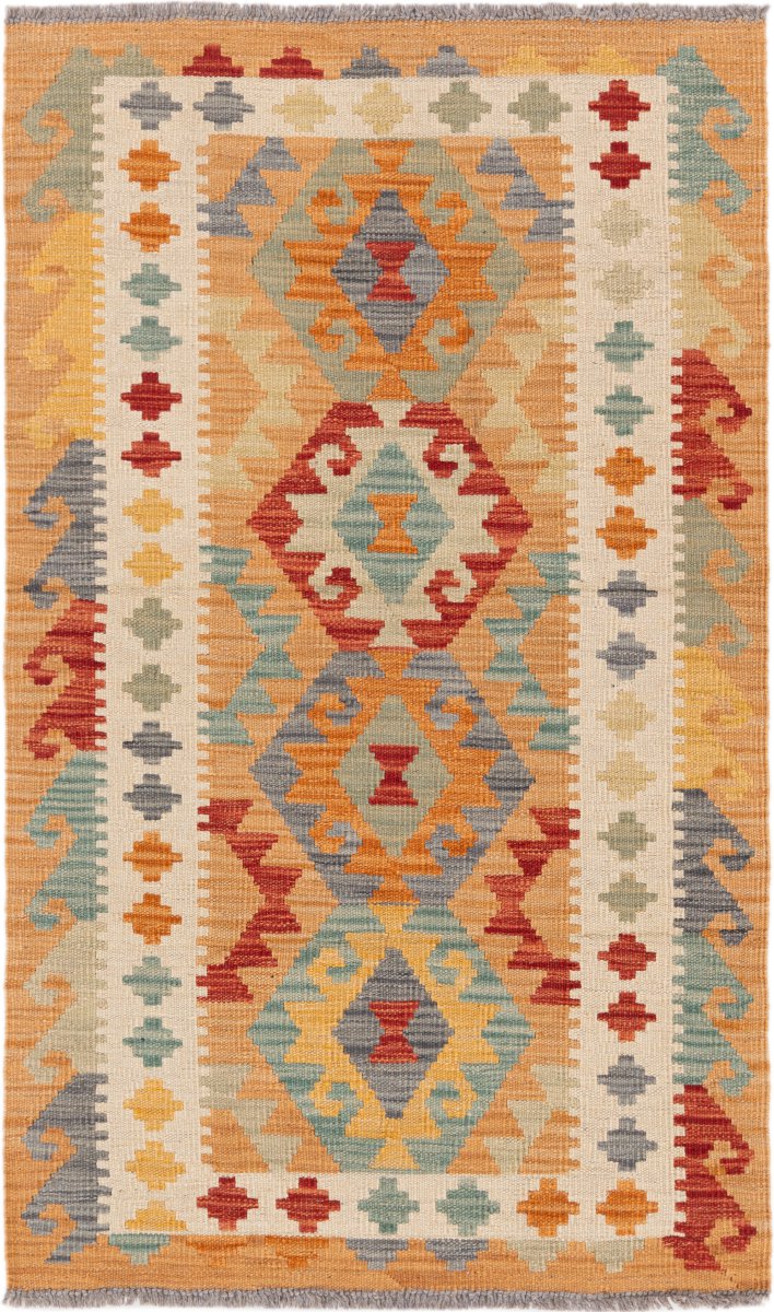 Tapete afegão Kilim Afegão 134x81 134x81, Tapete persa Tecido à mão