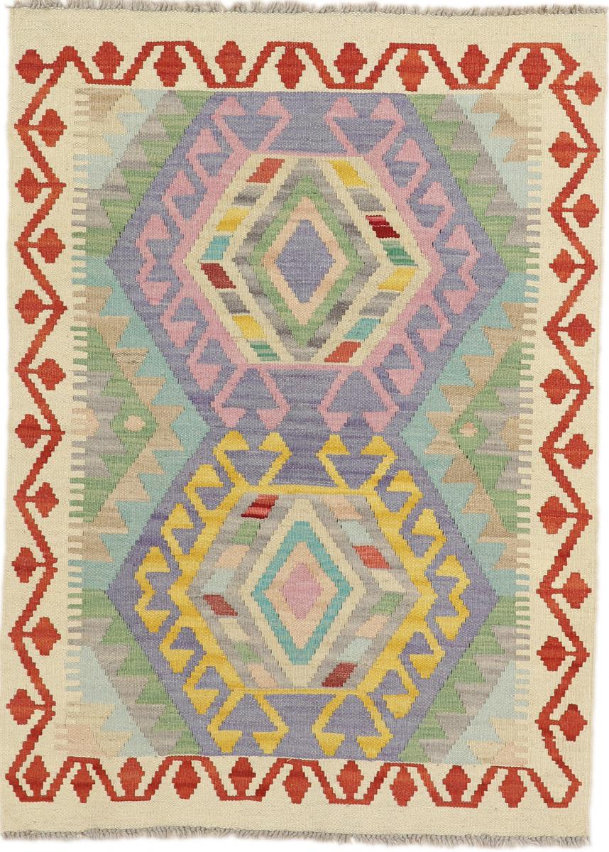 Tapete afegão Kilim Afegão 120x86 120x86, Tapete persa Tecido à mão