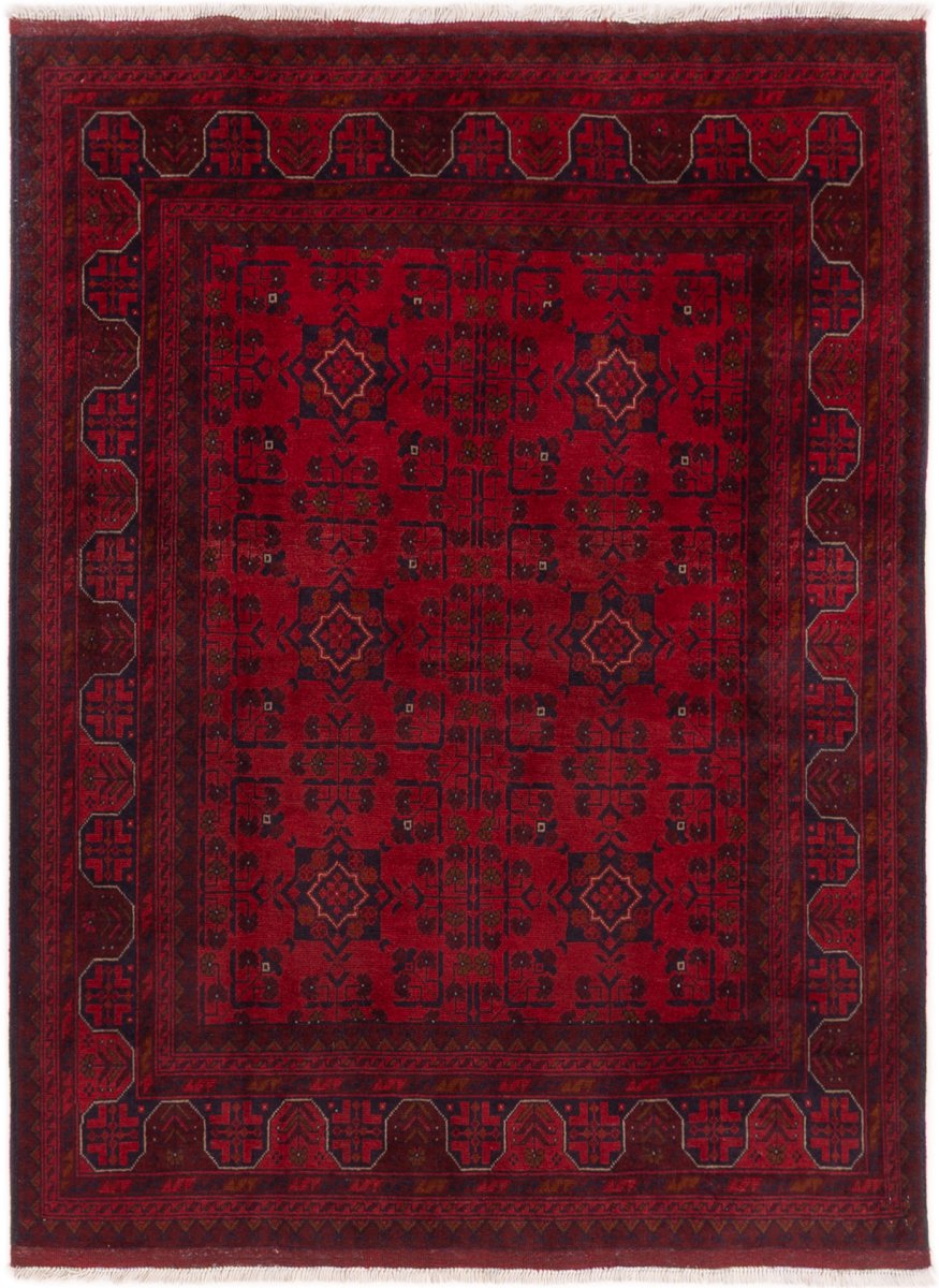 Afghansk teppe Khal Mohammadi 197x148 197x148, Persisk teppe Håndknyttet