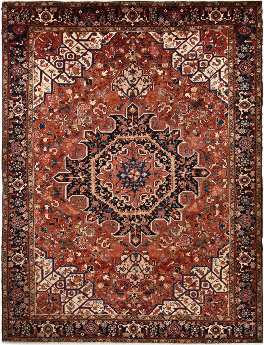 Perzisch tapijt Heriz 371x283 371x283, Perzisch tapijt Handgeknoopte