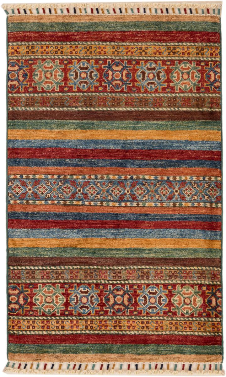 Afghaans tapijt Arijana Shaal 98x60 98x60, Perzisch tapijt Handgeknoopte