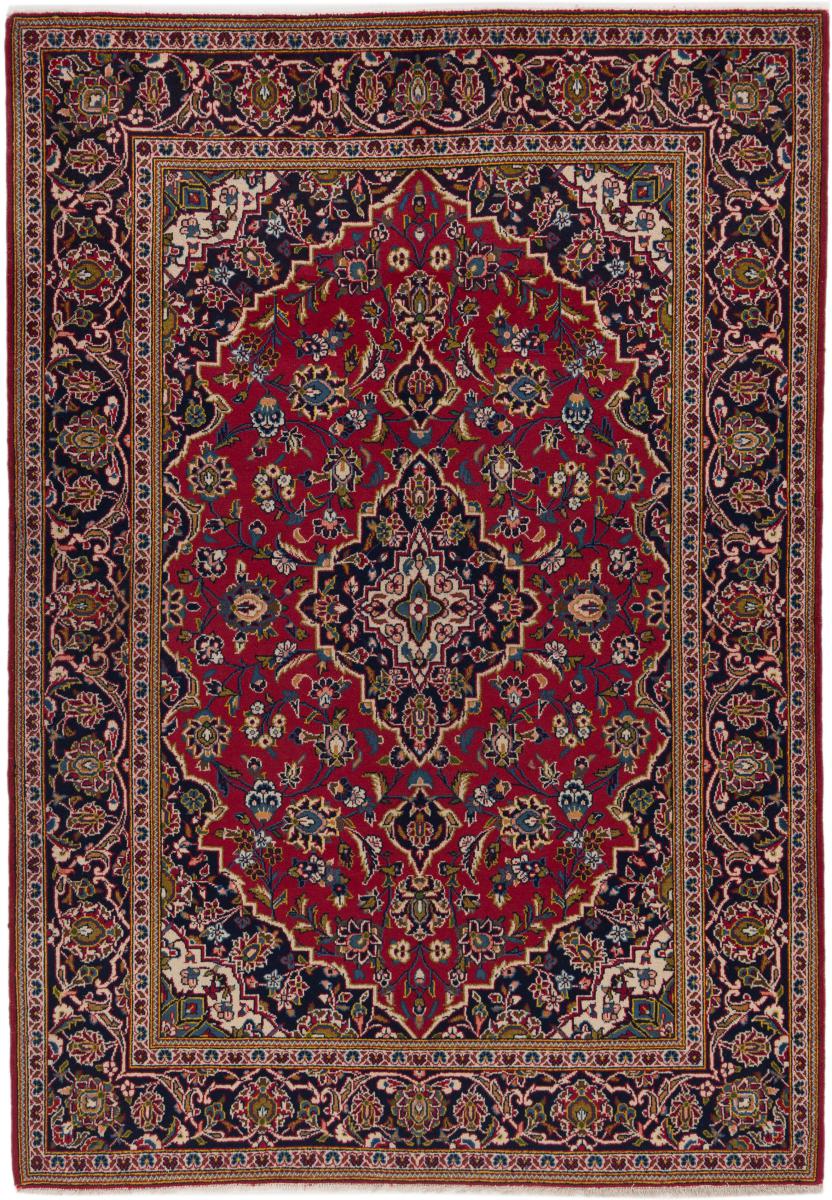 Persian Rug Keshan 210x146 210x146, Persian Rug Knotted by hand