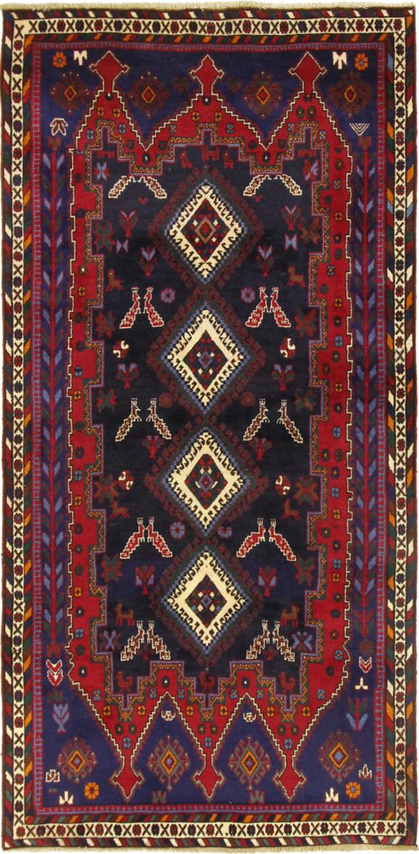 Persisk tæppe Sirjan 229x114 229x114, Persisk tæppe Knyttet i hånden