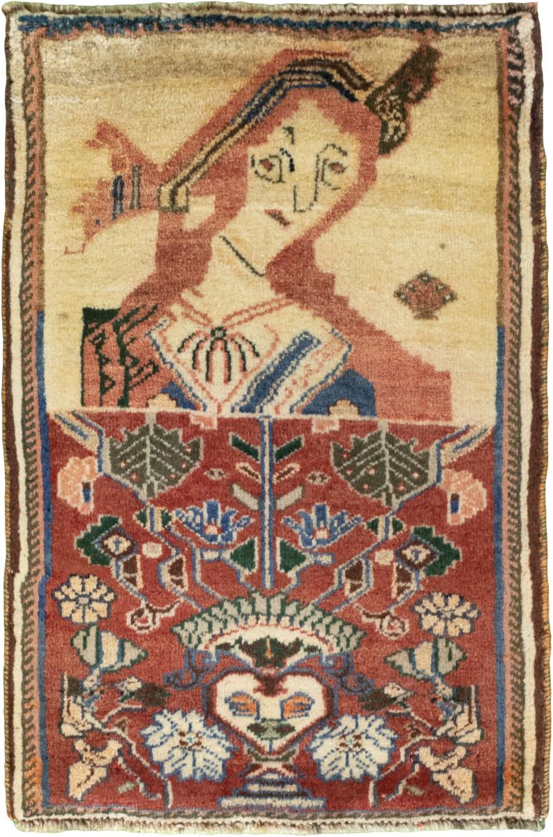 Persian Rug Shiraz 73x49 73x49, Persian Rug Knotted by hand