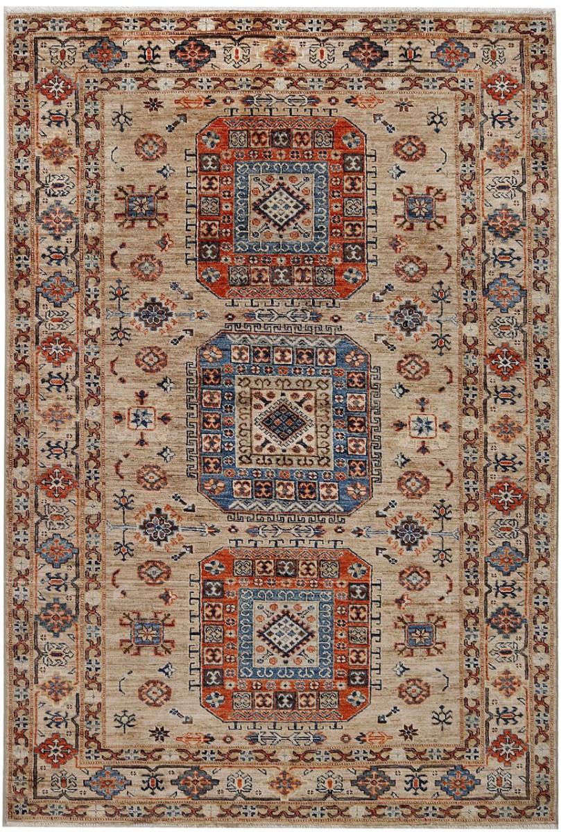 Tapis pakistanais Kazak Ghazni 213x146 213x146, Tapis persan Noué à la main
