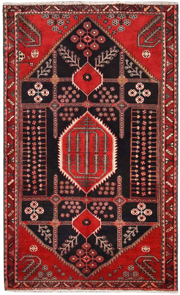 Tapete persa Hamadan 249x155 249x155, Tapete persa Atado à mão