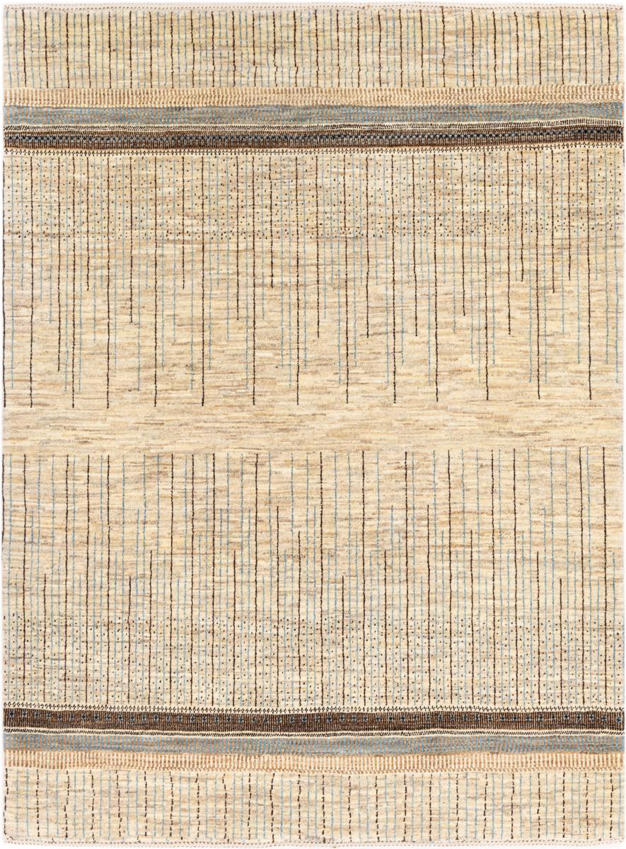 Persian rug Perser Gabbeh Loribaft Natura 6'6"x4'11" 6'6"x4'11", Persian rug Hand-knotted