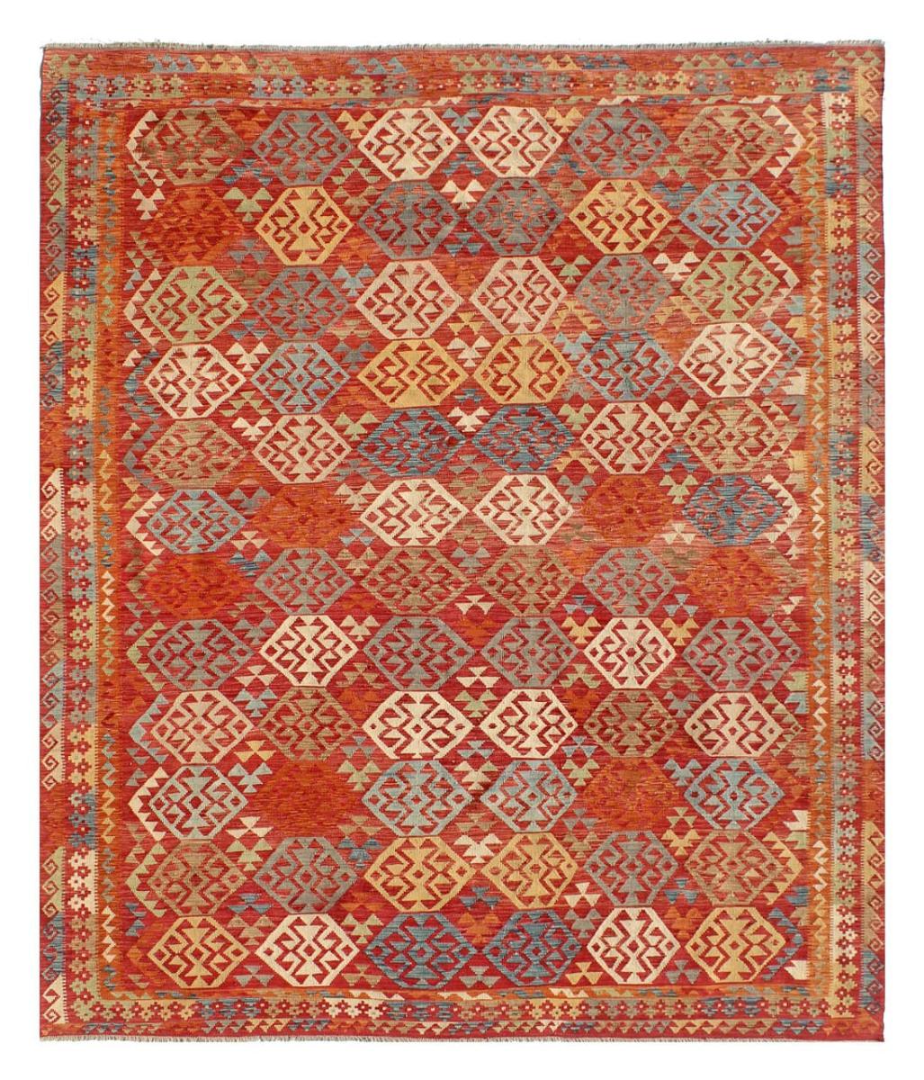 Dywan afgański Kilim Afghan 397x299 397x299, Dywan perski Ręcznie tkane