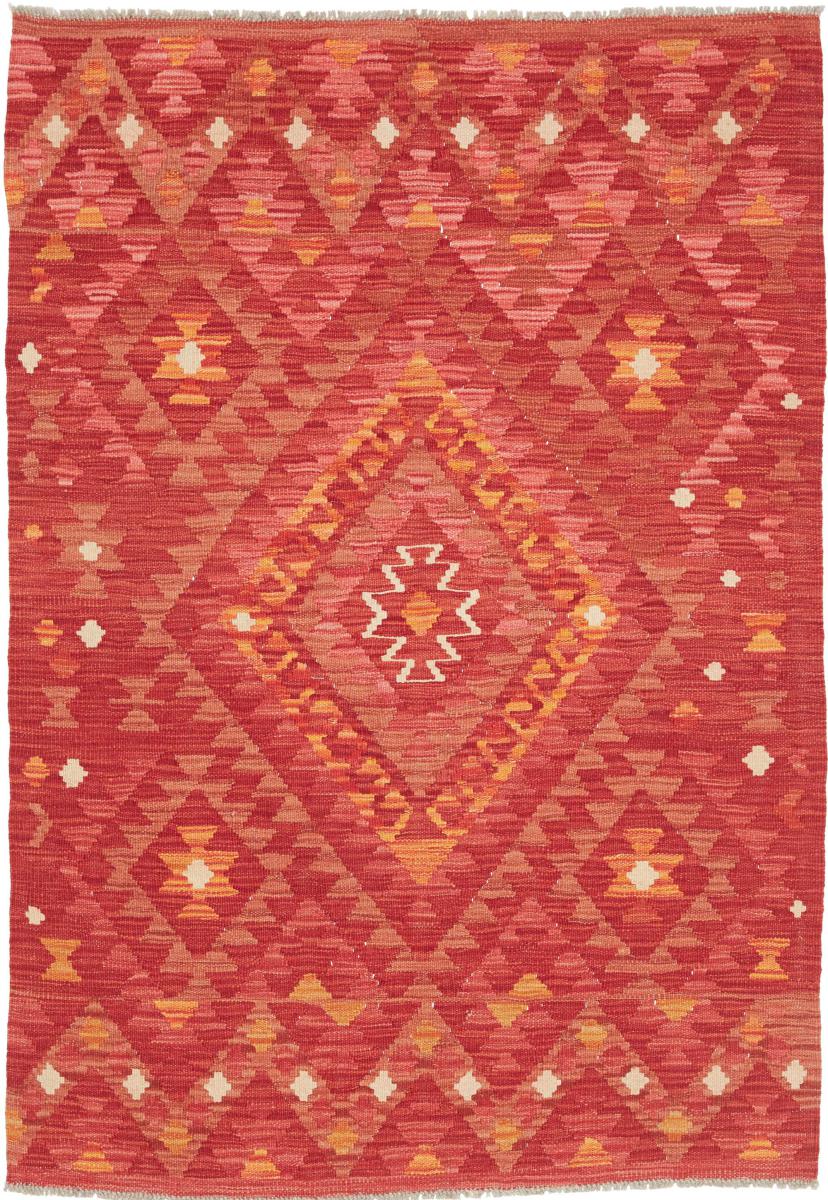 Αφγανικό χαλί Κιλίμ Afghan 145x101 145x101, Περσικό χαλί Οι κόμποι έγιναν με το χέρι