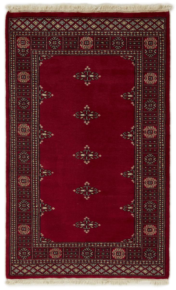 Pakistansk matta Pakistan Buchara 2ply 5'0"x3'2" 5'0"x3'2", Persisk matta Knuten för hand