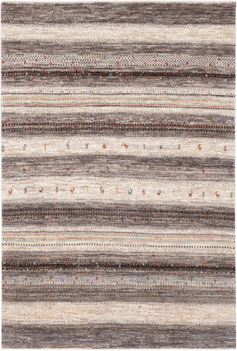 Persialainen matto Persia Gabbeh Loribaft Tabiibaft 199x134 199x134, Persialainen matto Solmittu käsin