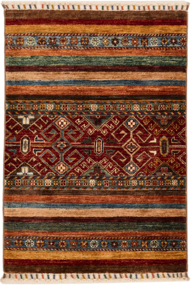 Afghan rug Arijana Shaal 98x68 98x68, Persian Rug Knotted by hand
