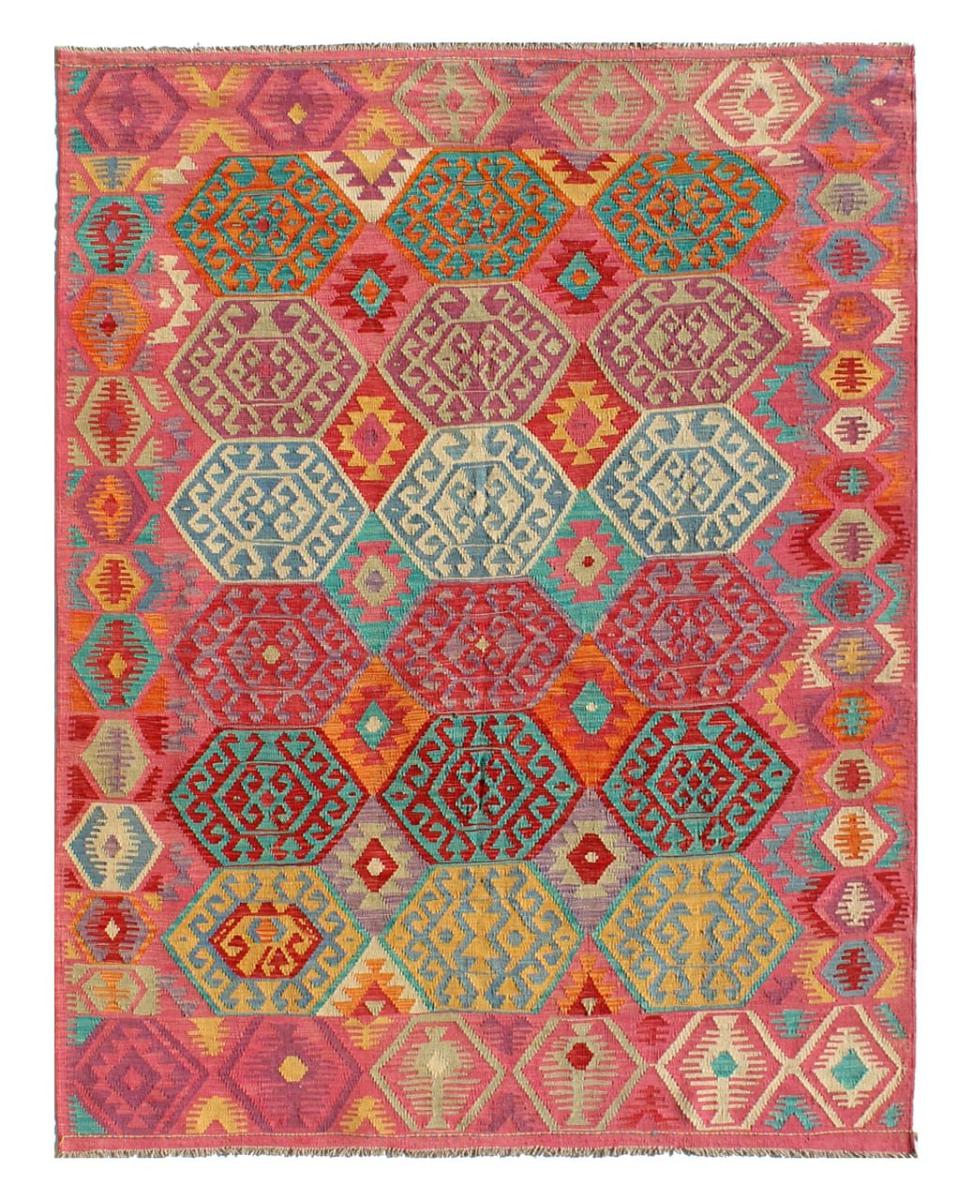 Afghan rug Kilim Afghan 9'5"x6'6" 9'5"x6'6", Persian Rug Woven by hand