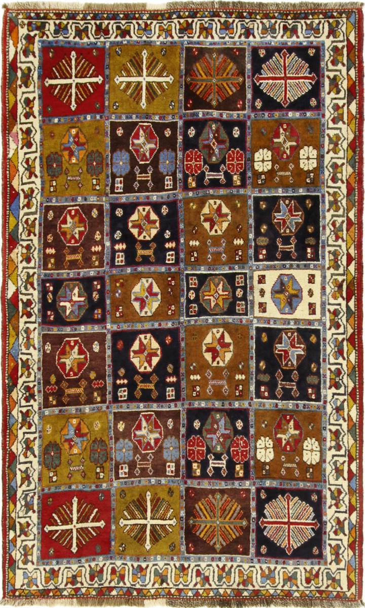 Persian Rug Ghashghai 6'7"x3'11" 6'7"x3'11", Persian Rug Knotted by hand