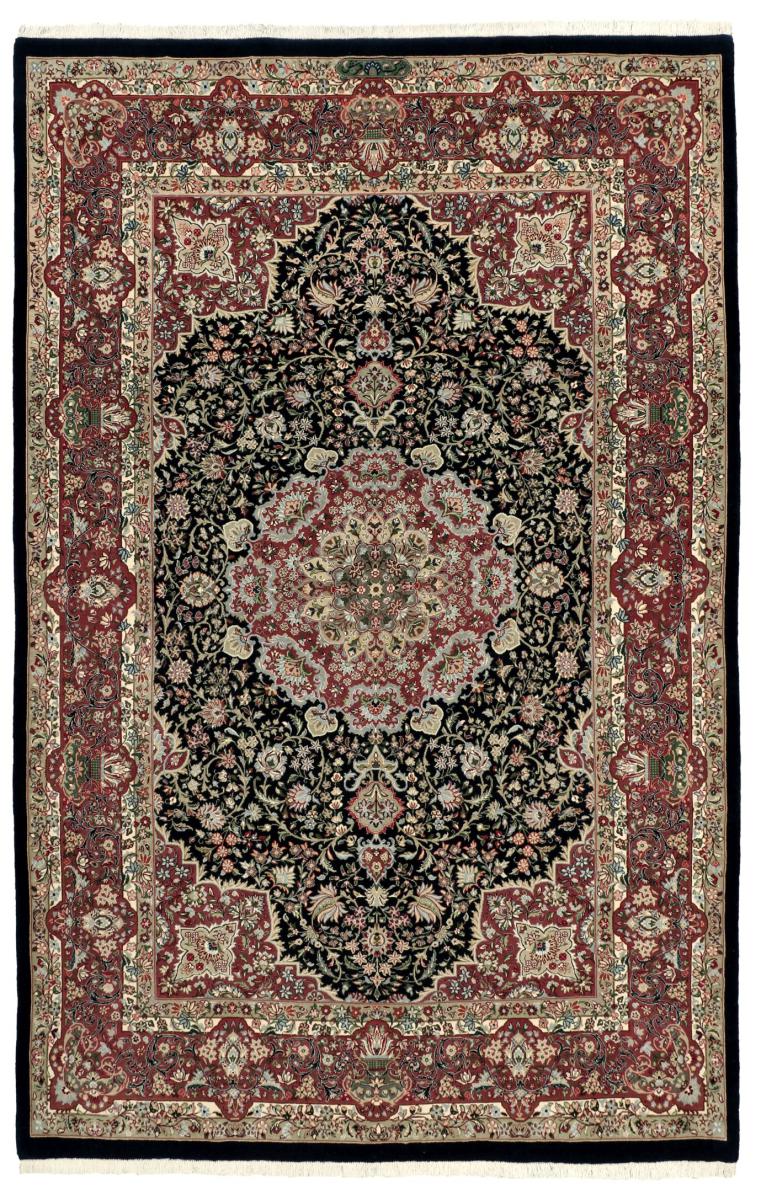 Perzsa szőnyeg Ghom Sherkat Selyemfonal 226x146 226x146, Perzsa szőnyeg Kézzel csomózva