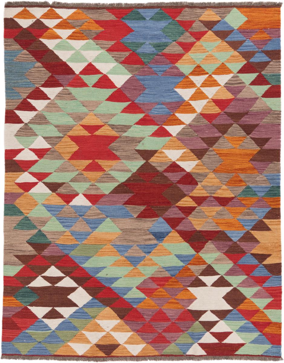 Afghansk teppe Kelim Afghan Heritage 205x161 205x161, Persisk teppe Handwoven 