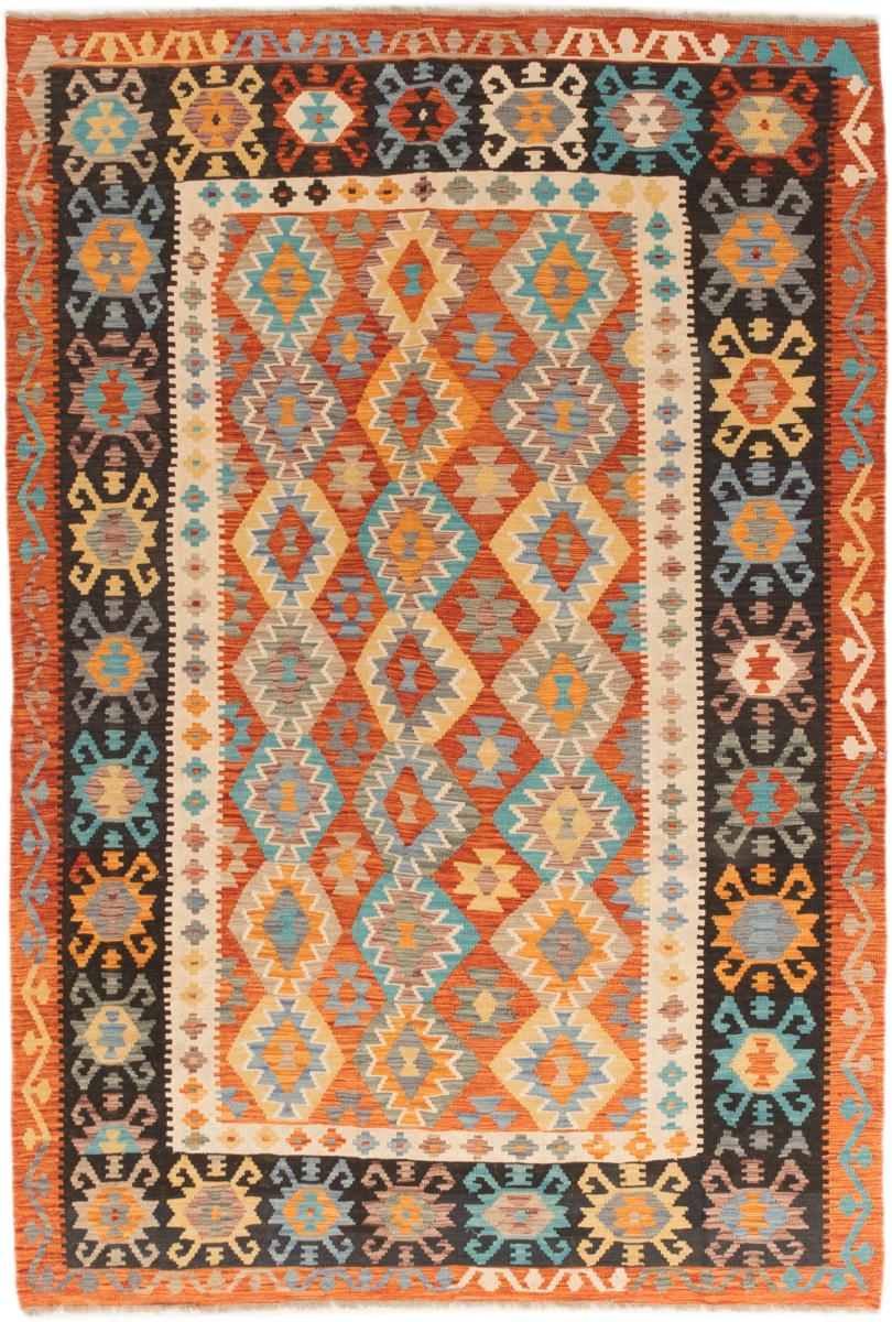Dywan afgański Kilim Afghan 297x202 297x202, Dywan perski Ręcznie tkane