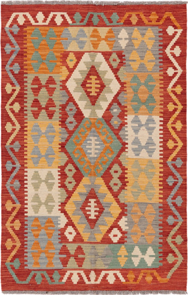 Afgański dywan Kilim Afghan 130x84 130x84, Dywan perski Ręcznie tkany