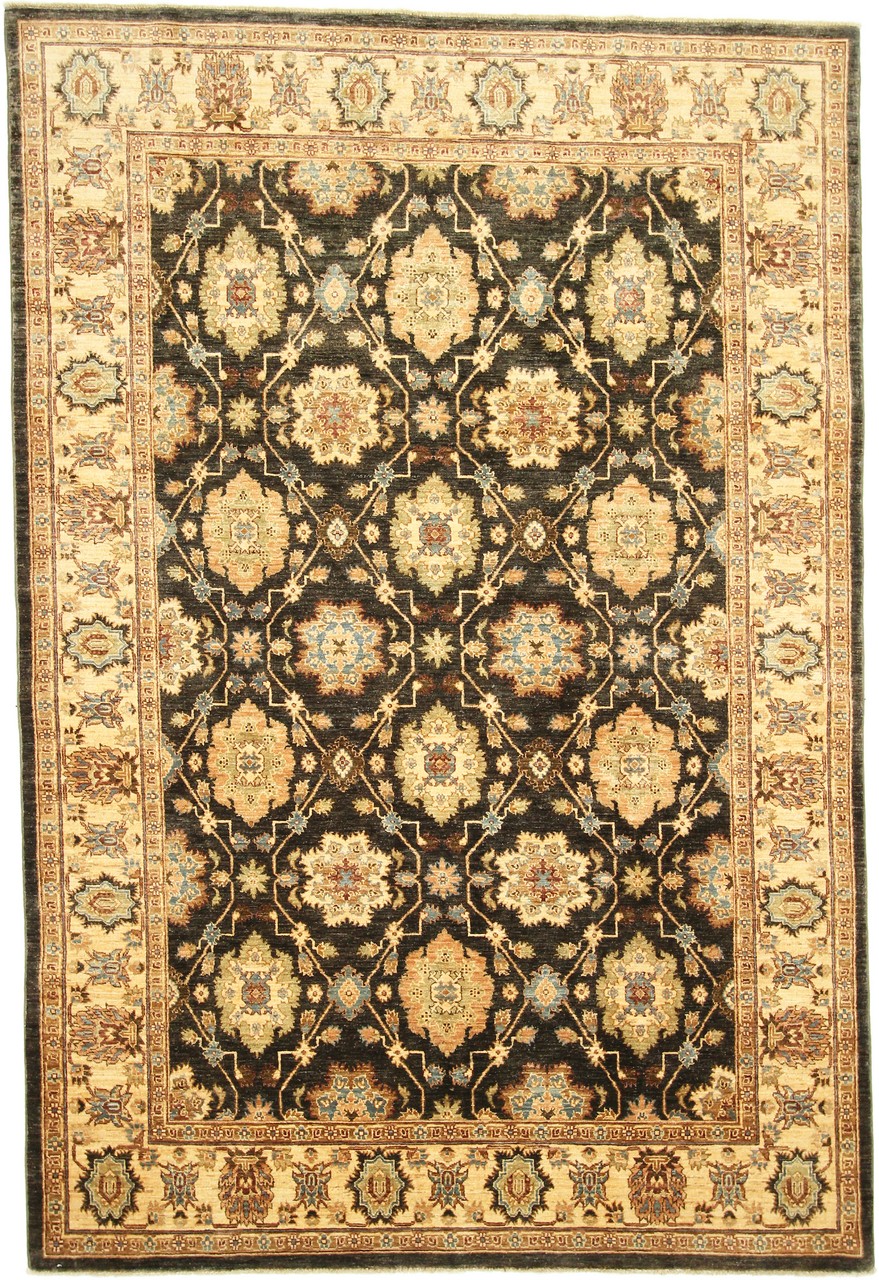 Pakistani rug Ziegler Farahan 264x177 264x177, Persian Rug Knotted by hand