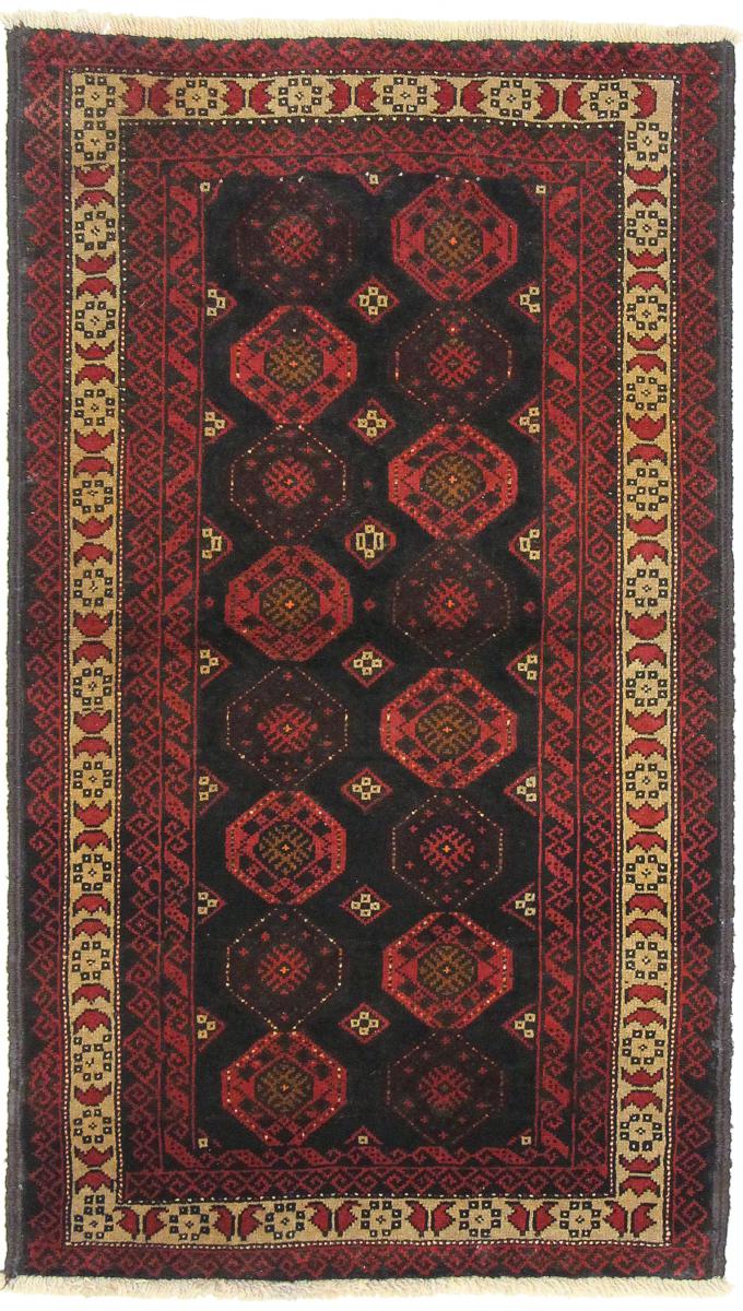 Tapete persa Balúchi 155x89 155x89, Tapete persa Atado à mão