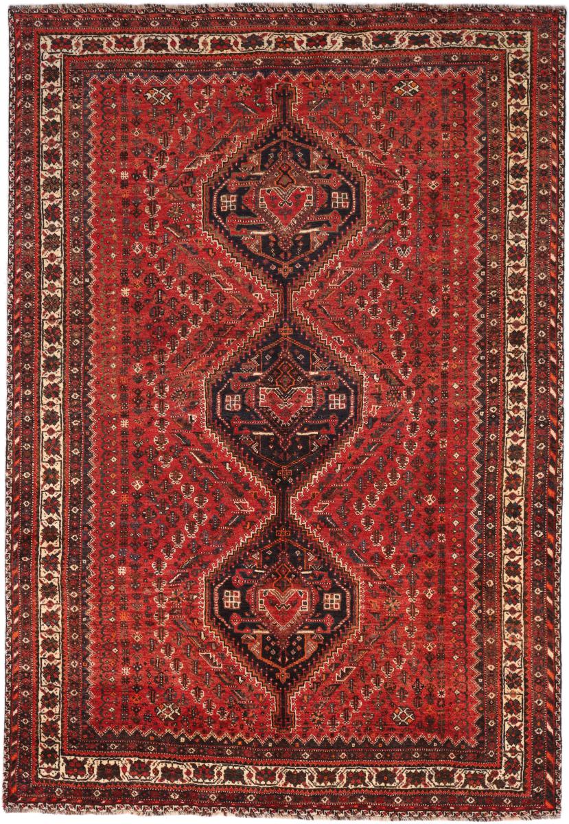 Tapete persa Shiraz 301x206 301x206, Tapete persa Atado à mão