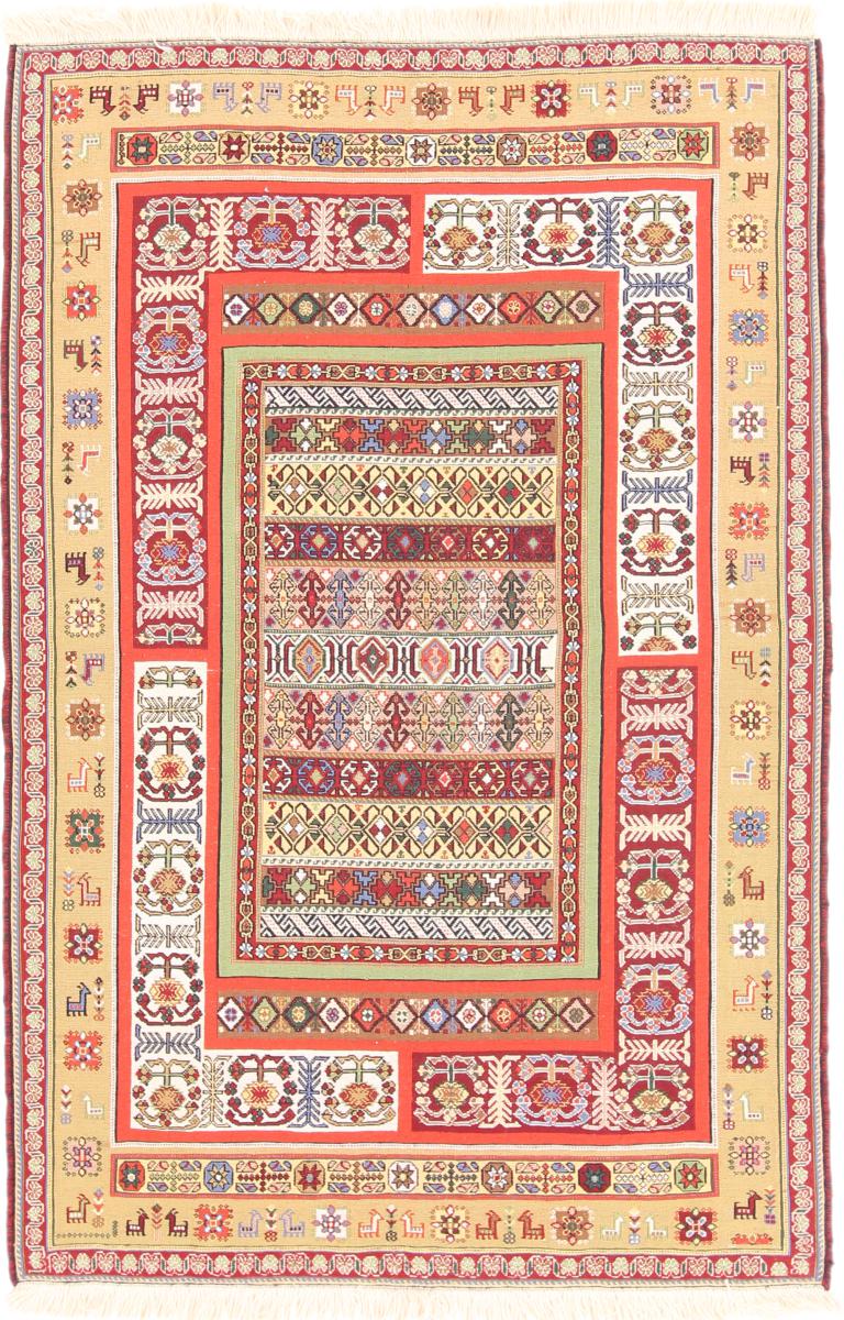 Perzsa szőnyeg Kilim Soozani 152x99 152x99, Perzsa szőnyeg szőttesek