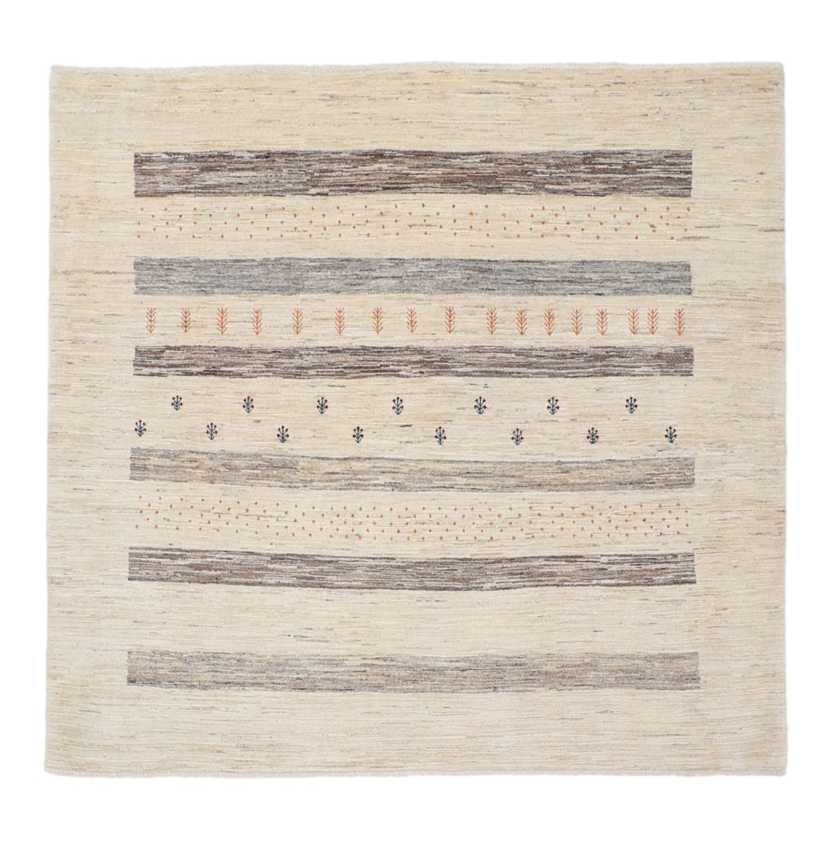 Persian rug Persian Gabbeh Loribaft 188x198 188x198, Persian rug Hand-knotted