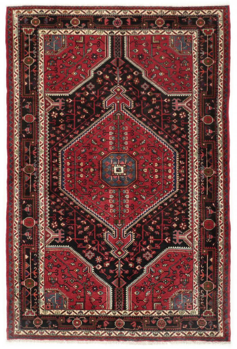 Tapis persan Nahavand 226x146 226x146, Tapis persan Noué à la main