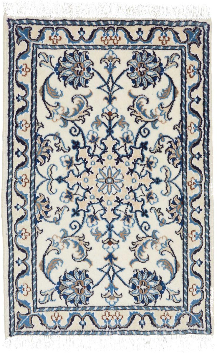 Tapis persan Naïn 91x59 91x59, Tapis persan Noué à la main