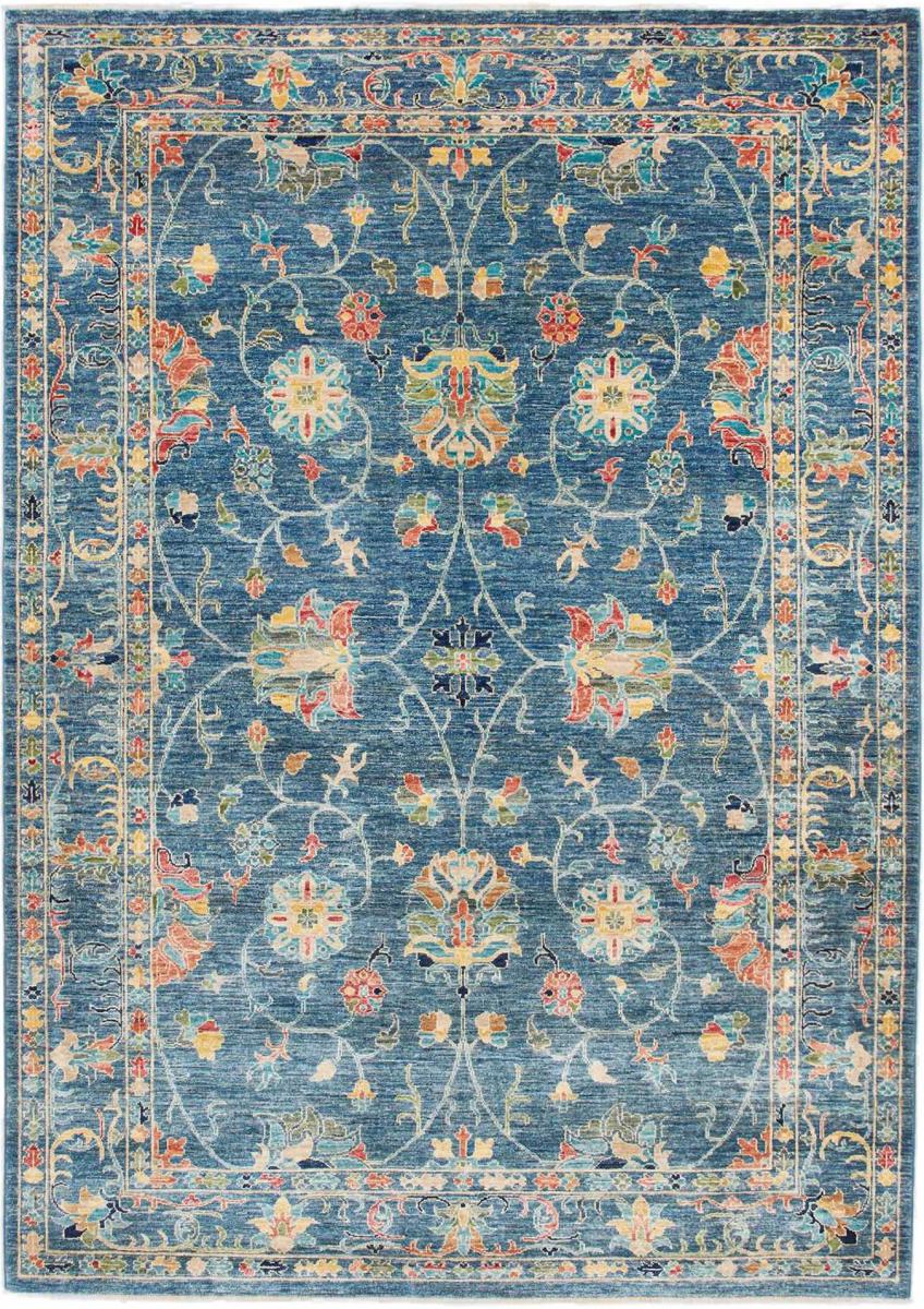 Pakistani rug Mahra 7'11"x5'7" 7'11"x5'7", Persian rug Hand-knotted