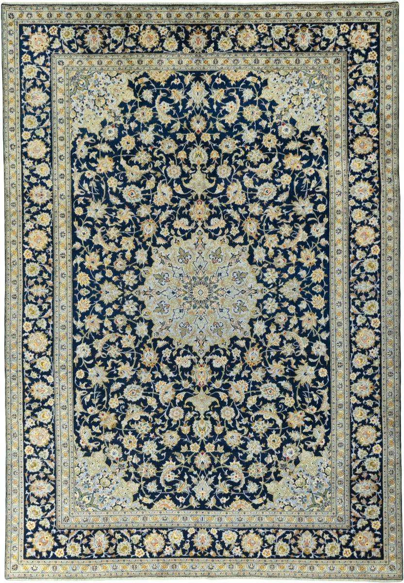 Tappeto persiano Keshan 386x263 386x263, Tappeto persiano Annodato a mano
