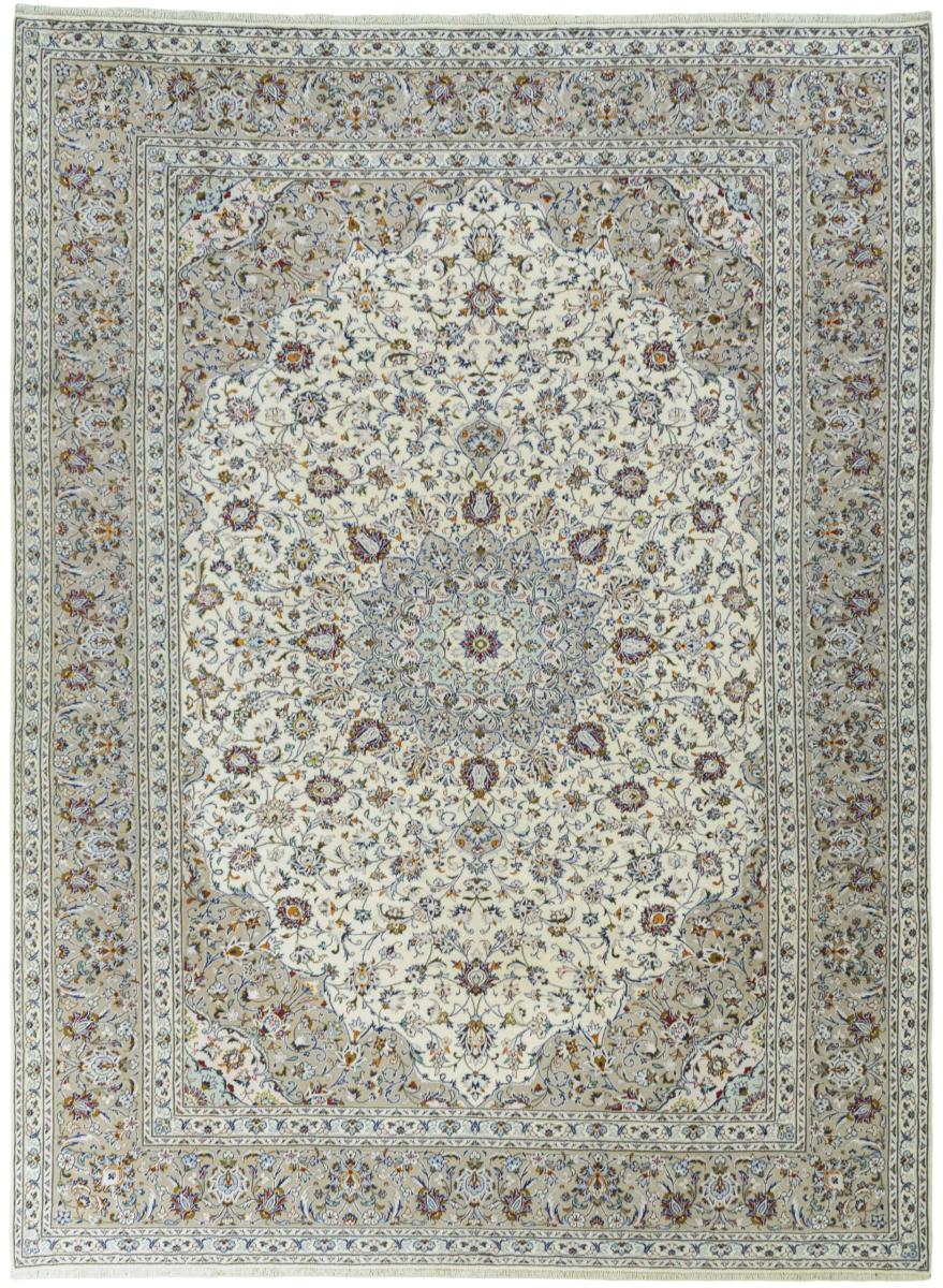 Covor persan Kashan 397x293 397x293, Covor persan Înnodat manual