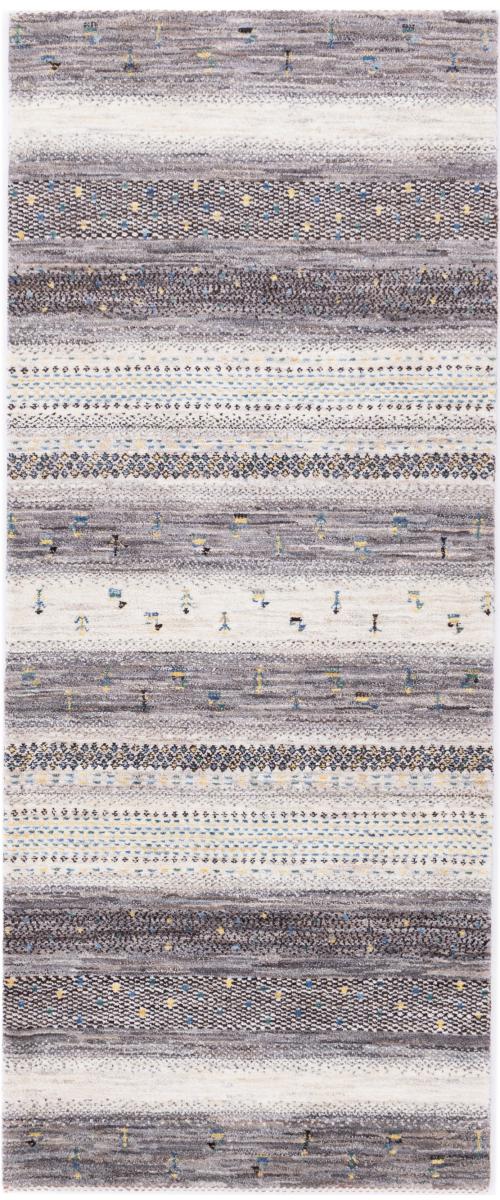 Persian rug Persian Gabbeh Loribaft Natura 196x82 196x82, Persian rug Hand-knotted