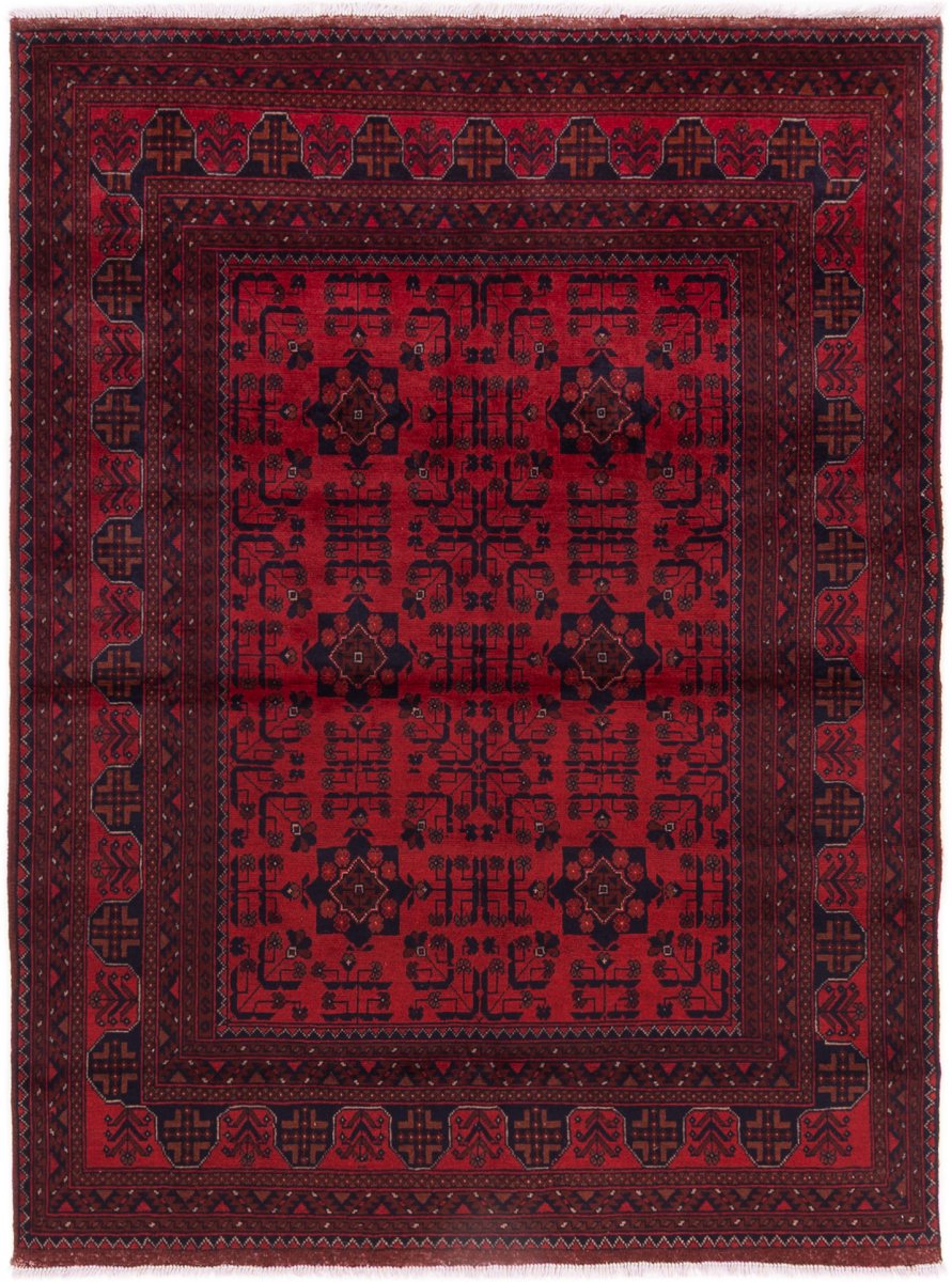 Afghaans tapijt Khal Mohammadi 199x151 199x151, Perzisch tapijt Handgeknoopt