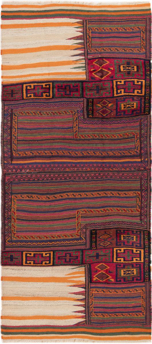 Perzisch tapijt Kilim Patchwork 207x88 207x88, Perzisch tapijt Handgeweven