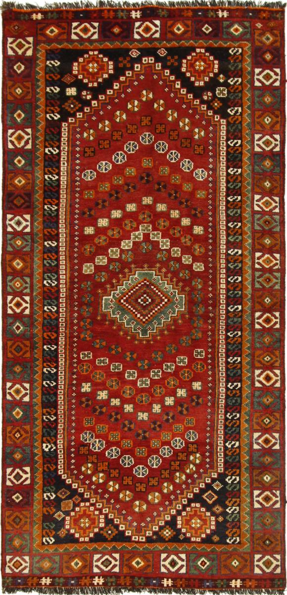 Alfombra persa Ghashghai 251x119 251x119, Alfombra persa Anudado a mano